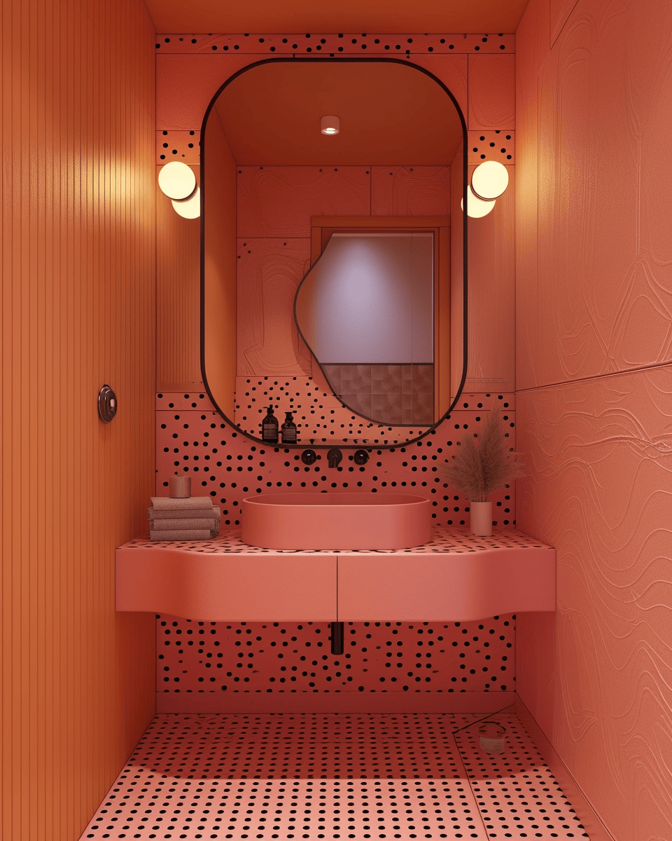 70s design inspirations reinventing bathroom spaces with nostalgia