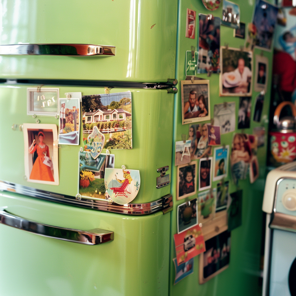 70s fridge