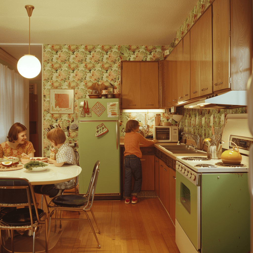 70s kitchen