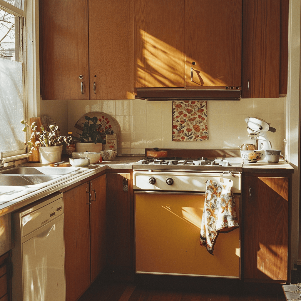70s kitchen