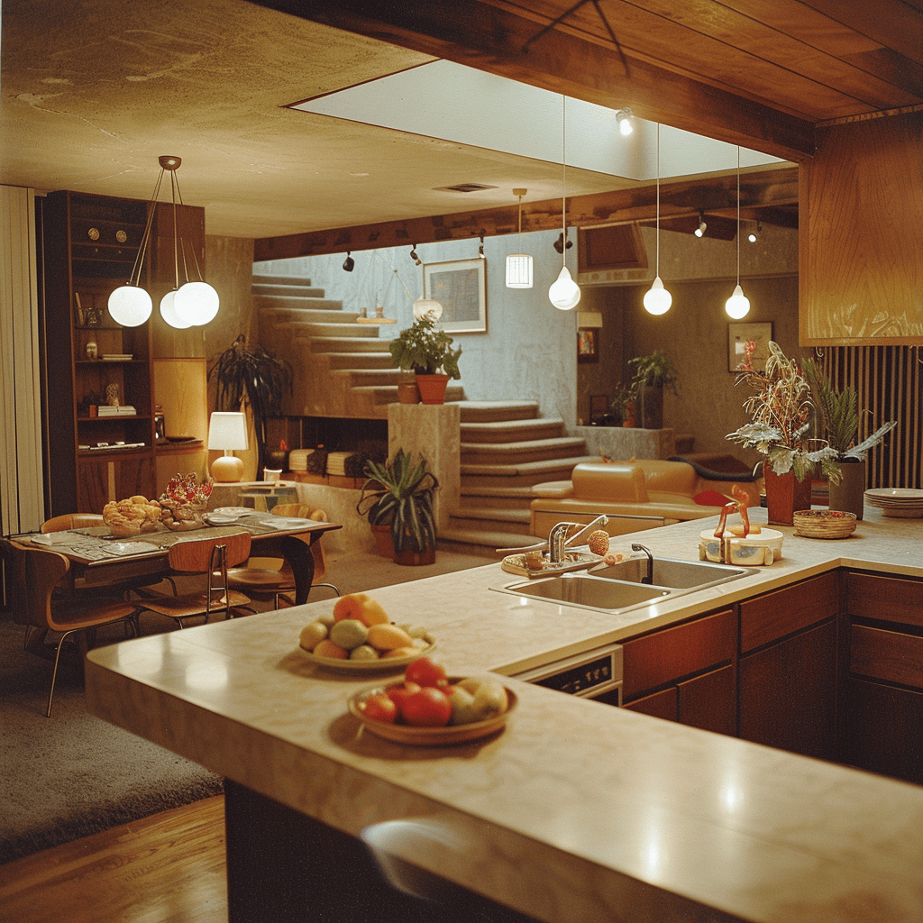 70s kitchen
