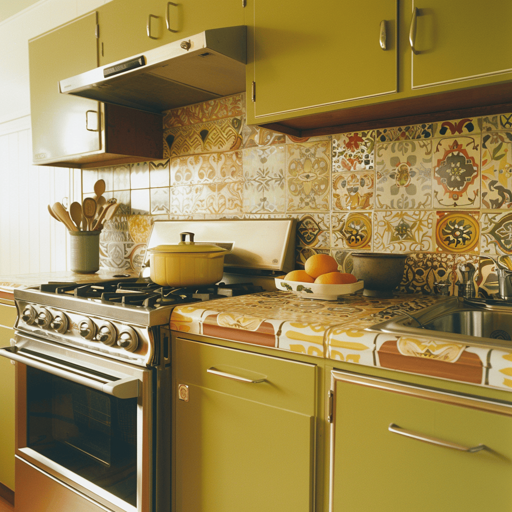 70s kitchen