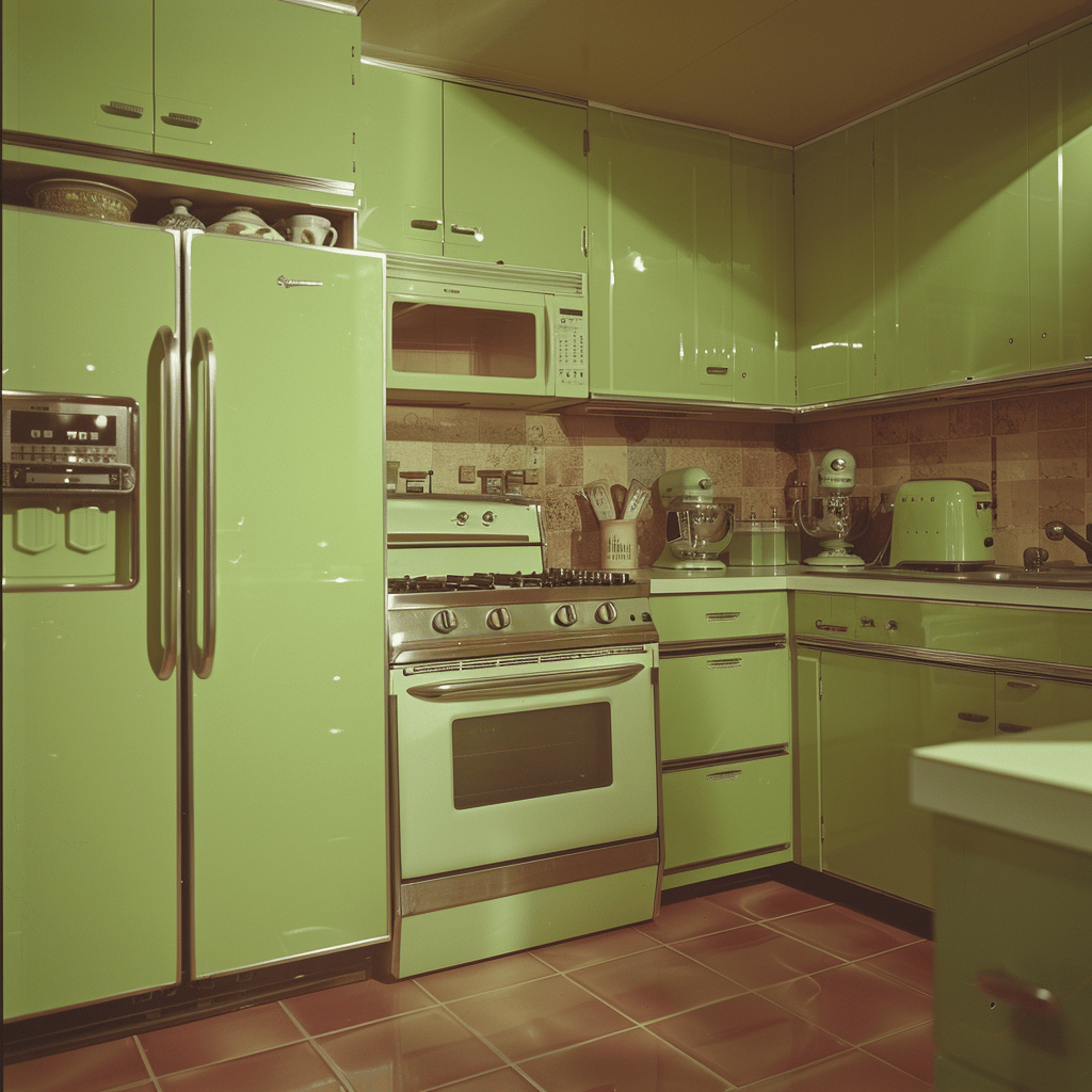 70s kitchen appliances