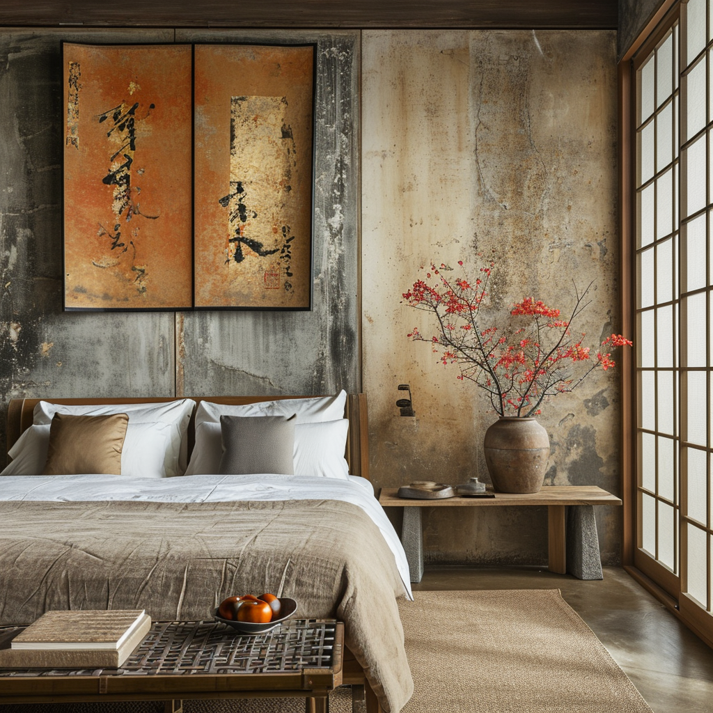 A serene retreat with a Japanese bedroom that evokes tranquility..png