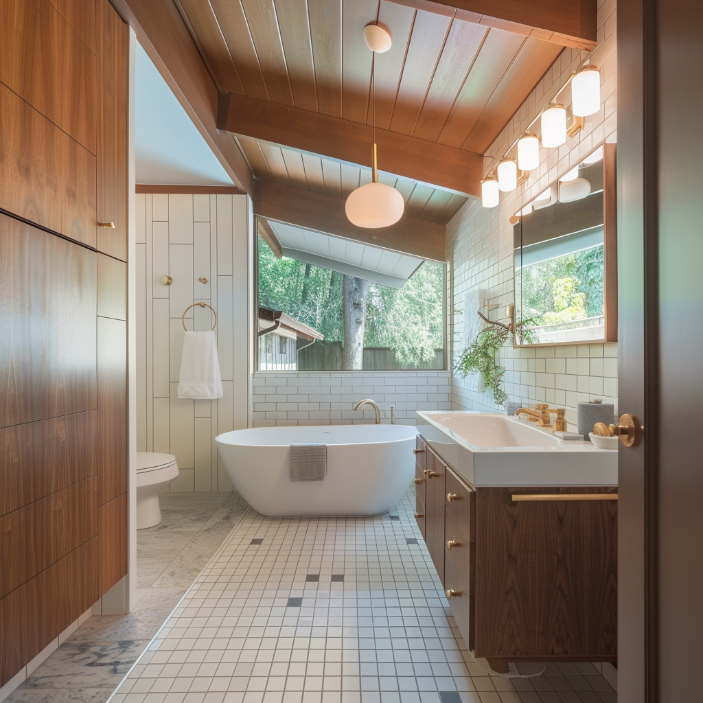 A_stunning_mid-century_modern_bathroom_that_perfectly_captures_the_essence_of_this_iconic_design_style_with_its_timeless_elegance_and_enduring_appeal1