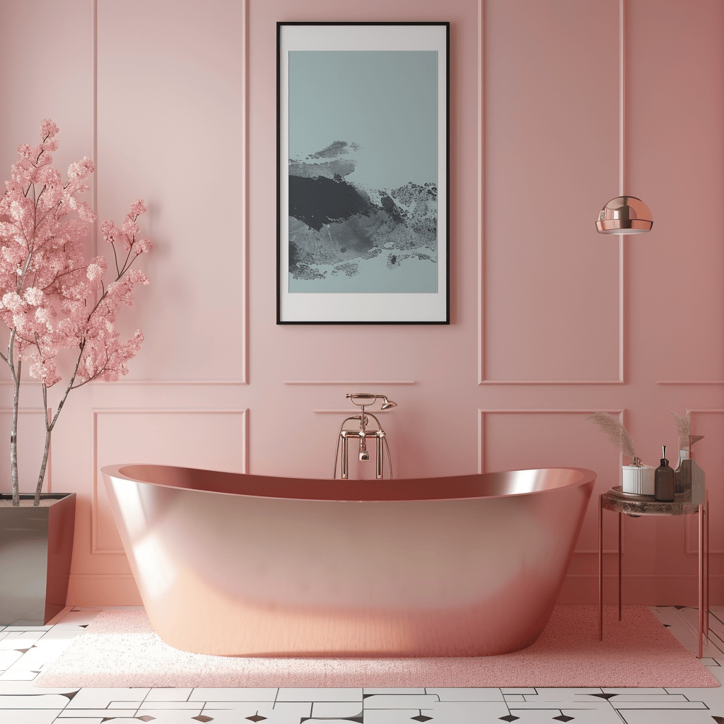 Art Deco bathroom featuring authentic 1920s tile ideas that add historical charm to the space