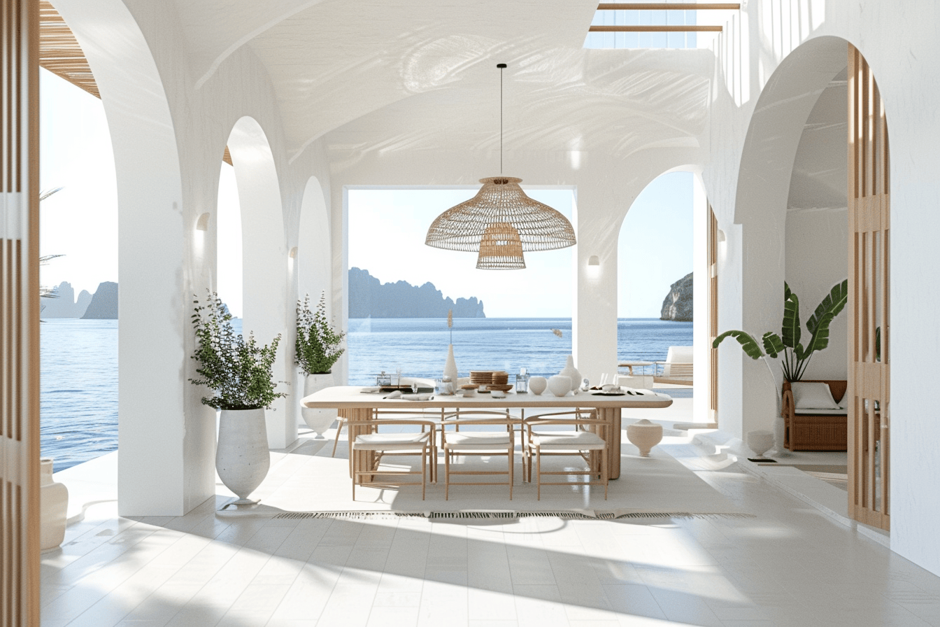 Beachy dining room essentials for creating a laid-back seaside dining experience