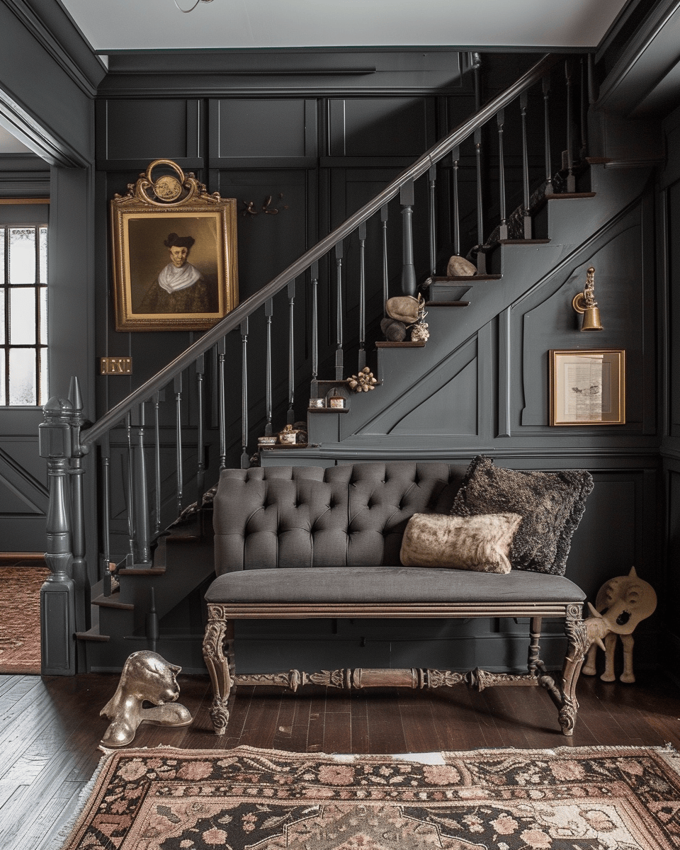 Captivating rustic hallway designs that make a statement with bold rustic elements and thoughtful arrangements