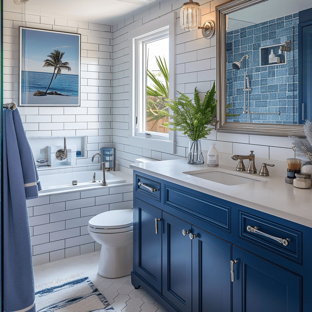Coastal Haven 31 Bathroom Designs with Beach Flair