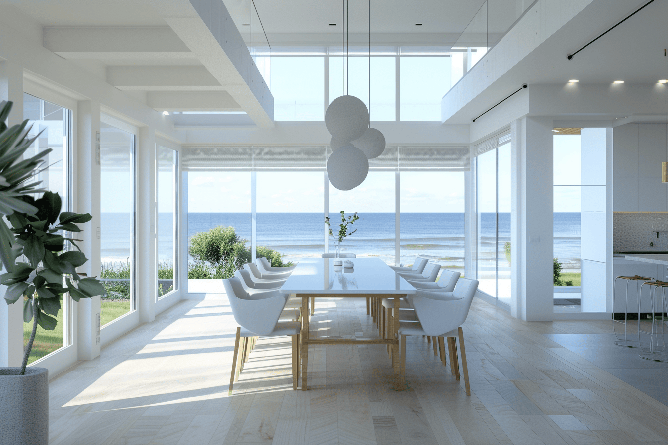 Coastal dining room essentials for a serene seaside-inspired space