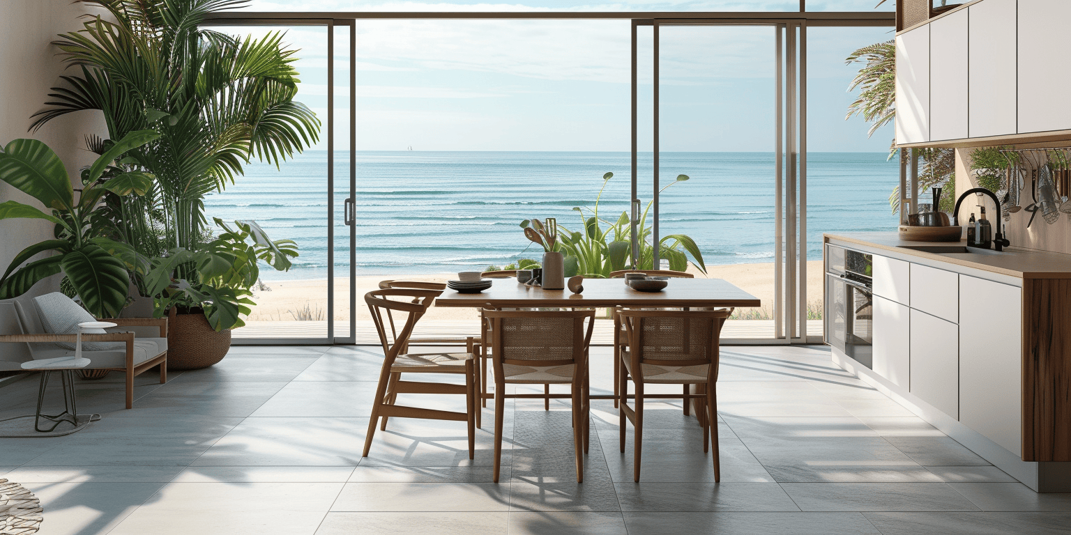 Coastal dining room themes that transport you to the seaside with every meal