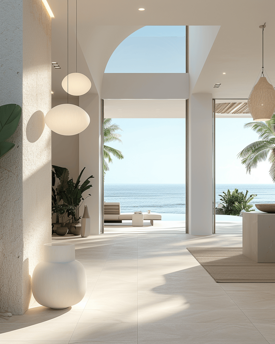 Coastal hallway solutions for stylish storage options that echo a beach cottage feel