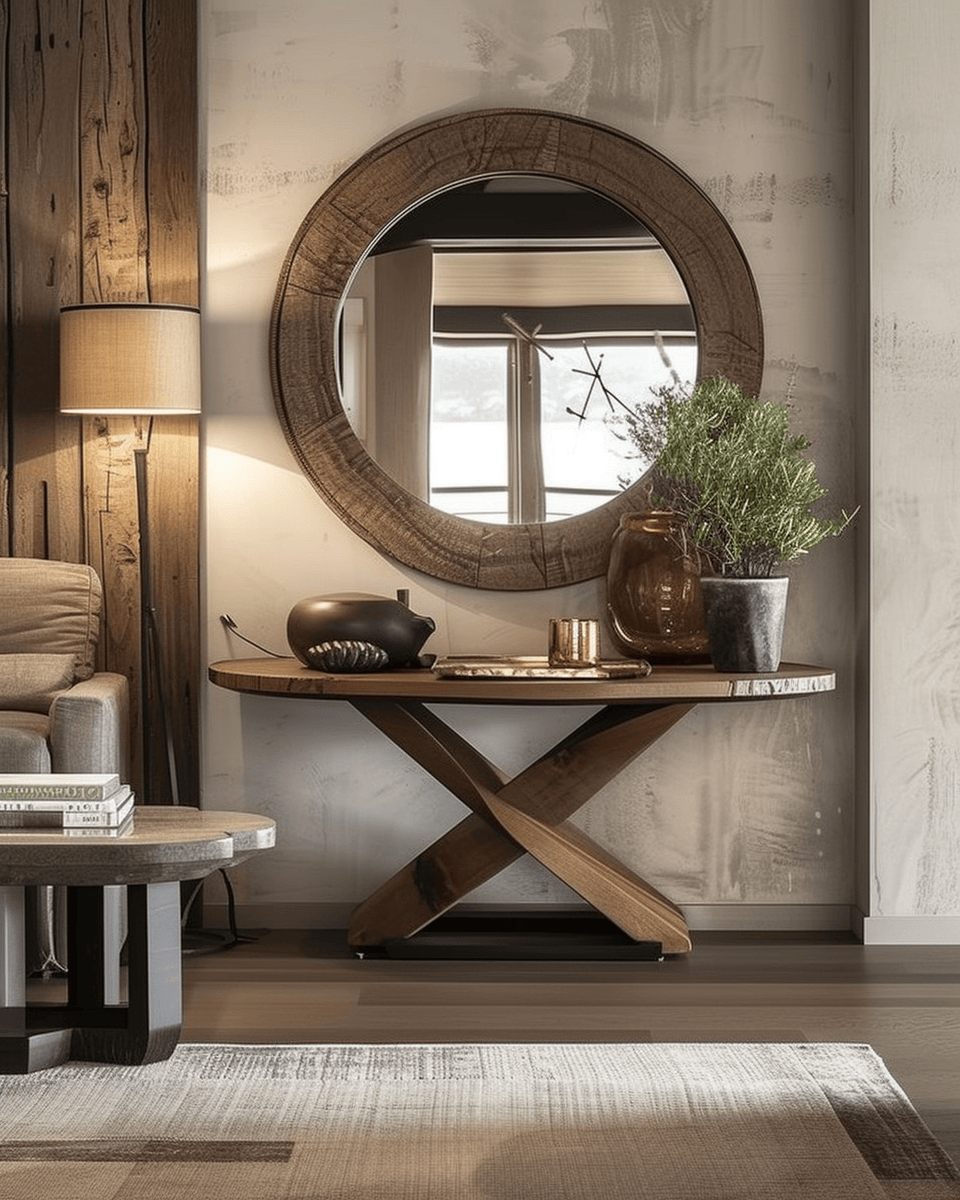 Complete rustic hallway makeovers with before and after insights, illustrating the impact of rustic design on entryways