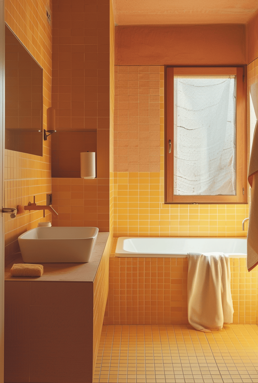 Creating retro excellence with 70s bathroom design strategies