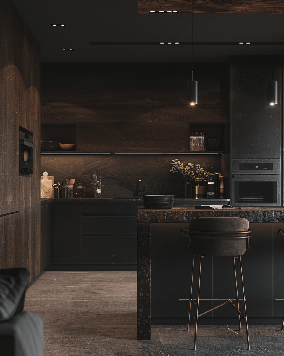 Dark Kitchen Layouts/ A functional and aesthetically pleasing dark kitchen layout