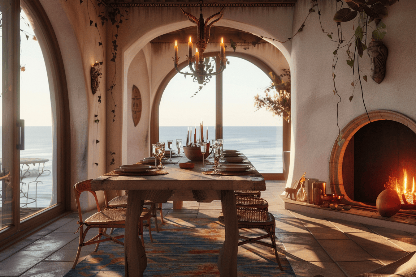 Dreamy coastal dining room ideas for an enchanting seaside dining escape