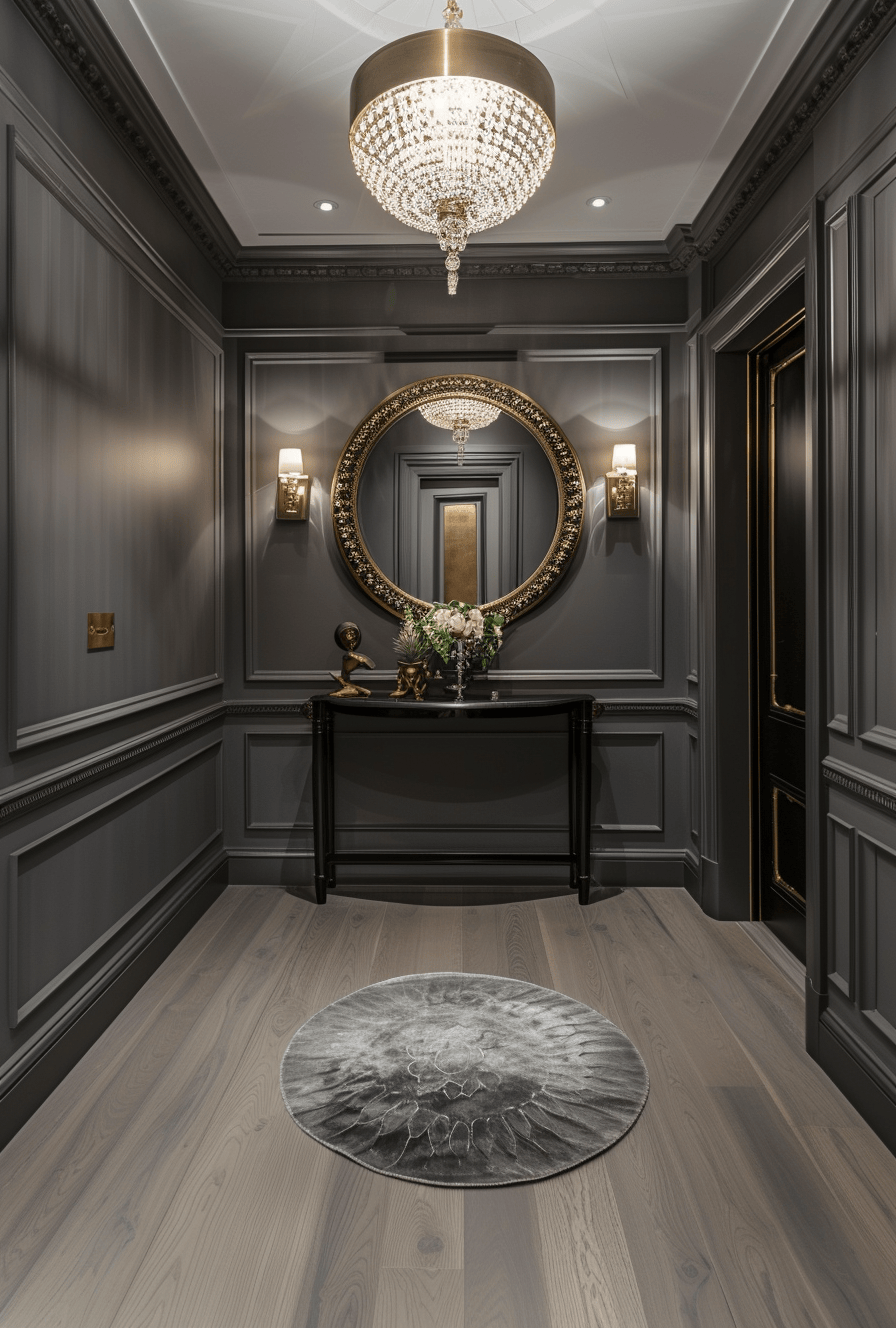 Efficient Victorian hallway layouts maximizing space with stylish design elements