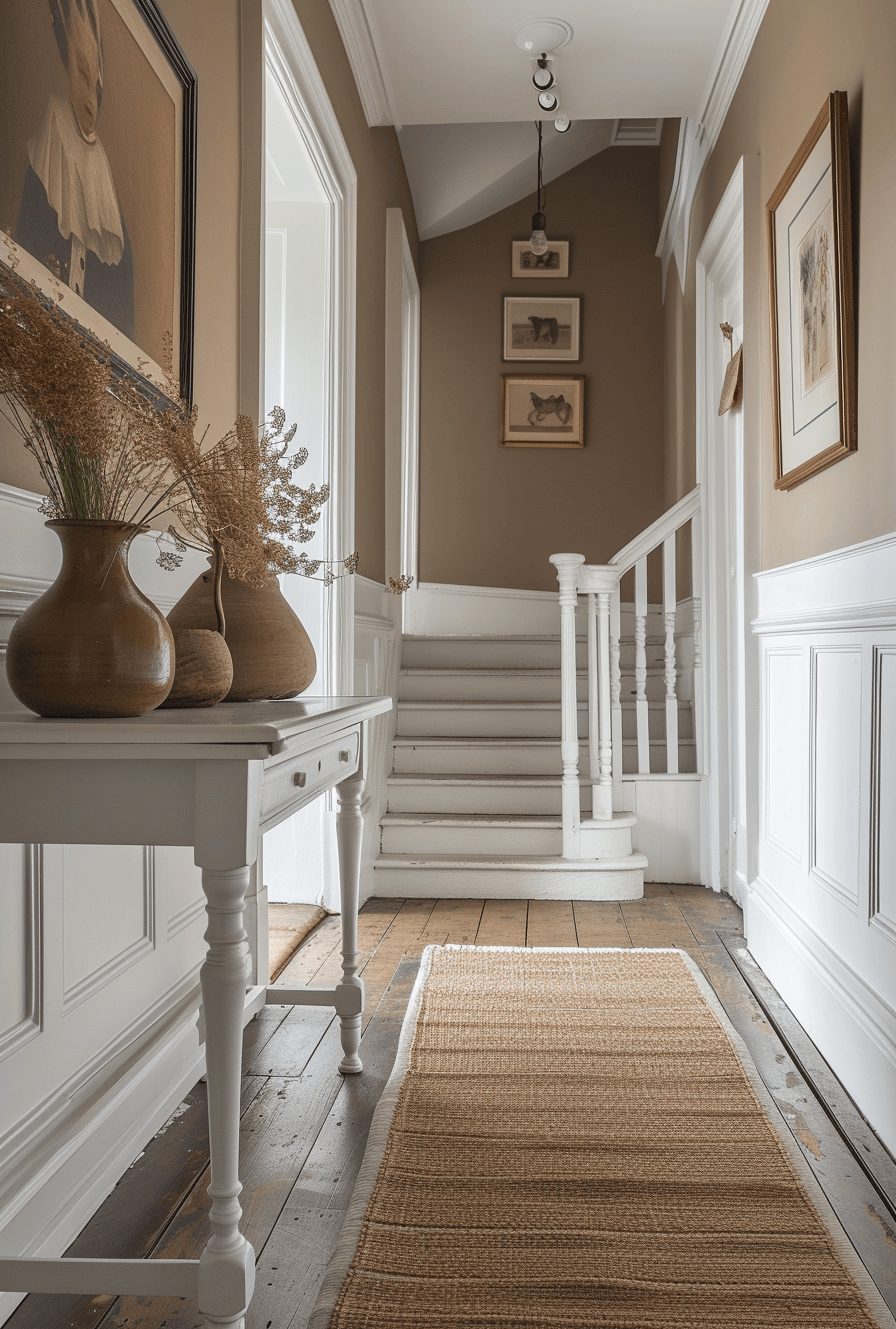 Essential rustic hallway decor, from statement furniture to accent pieces, curated for a cohesive rustic look