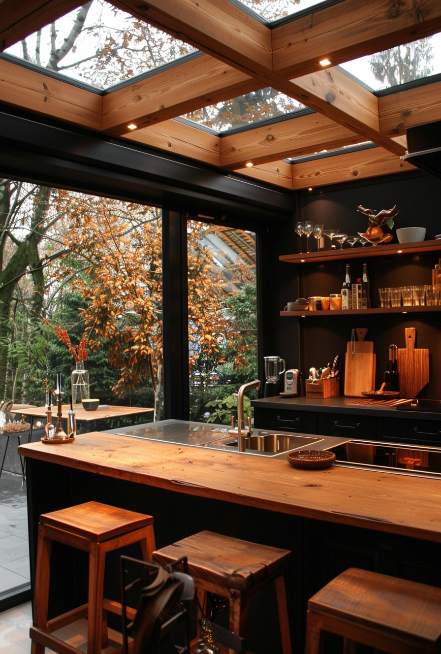 Essentials of Japanese kitchen decor with bamboo accents and neutral color palettes