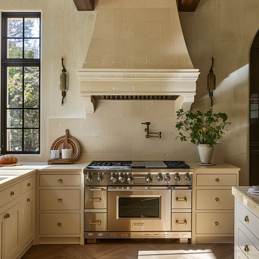 Farmhouse kitchen renovation image illustrating the fusion of modernity and rustic coziness