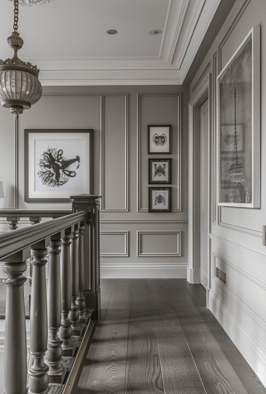 Functional and elegant Victorian hallway coat racks adding to the decor