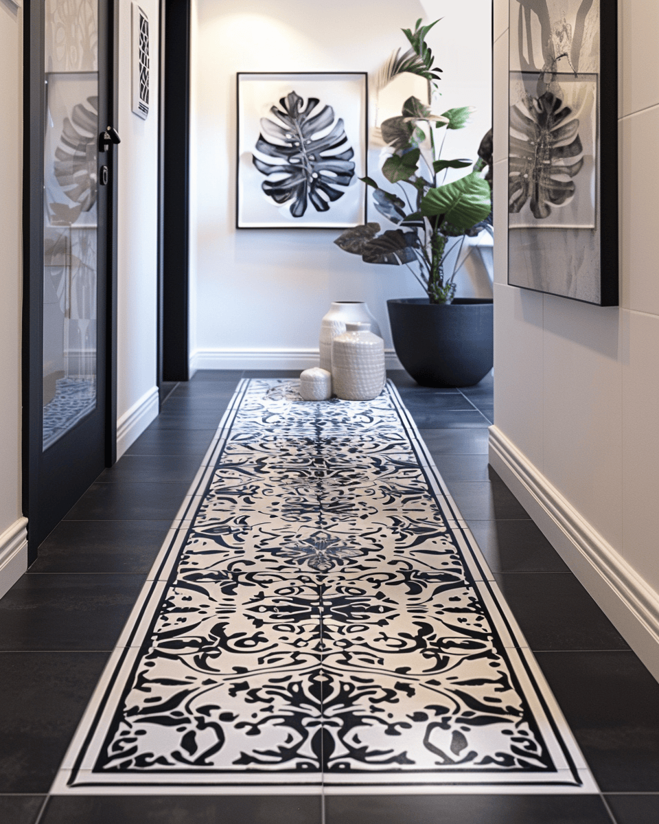 Guide to Art Deco hallway with 1920s classic design elements for timeless appeal