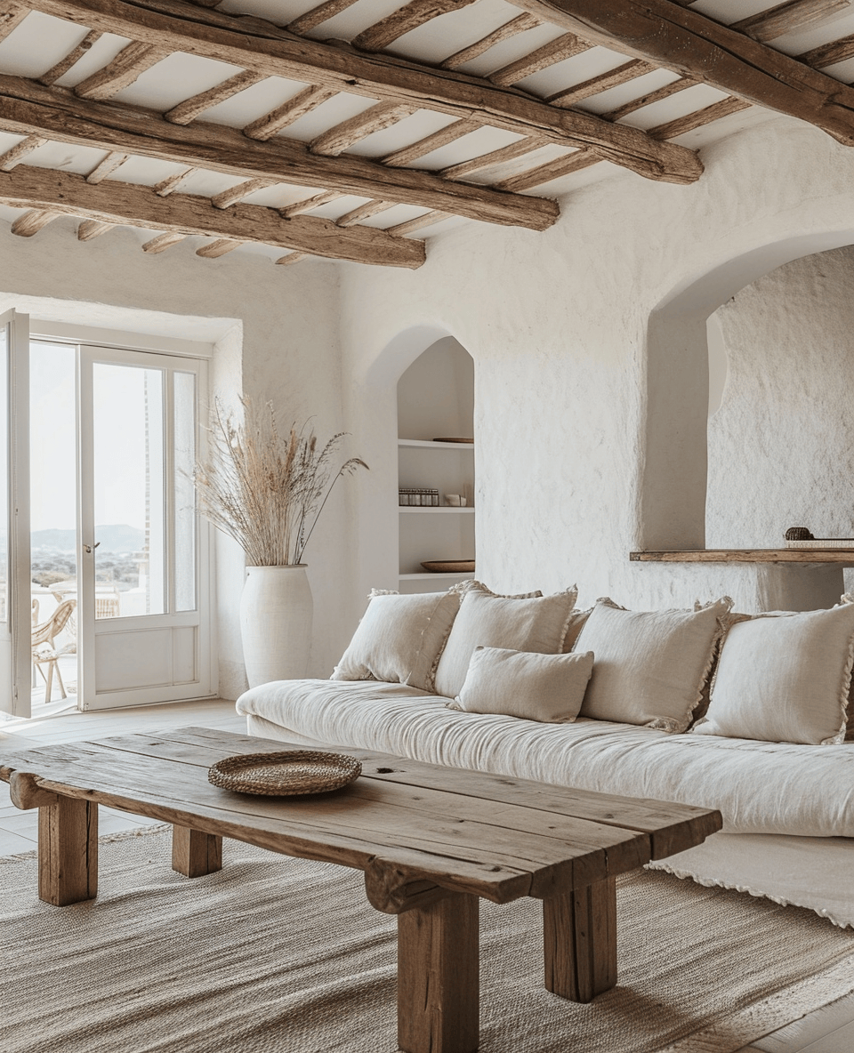 Innovative coastal living room design with unique decor elements