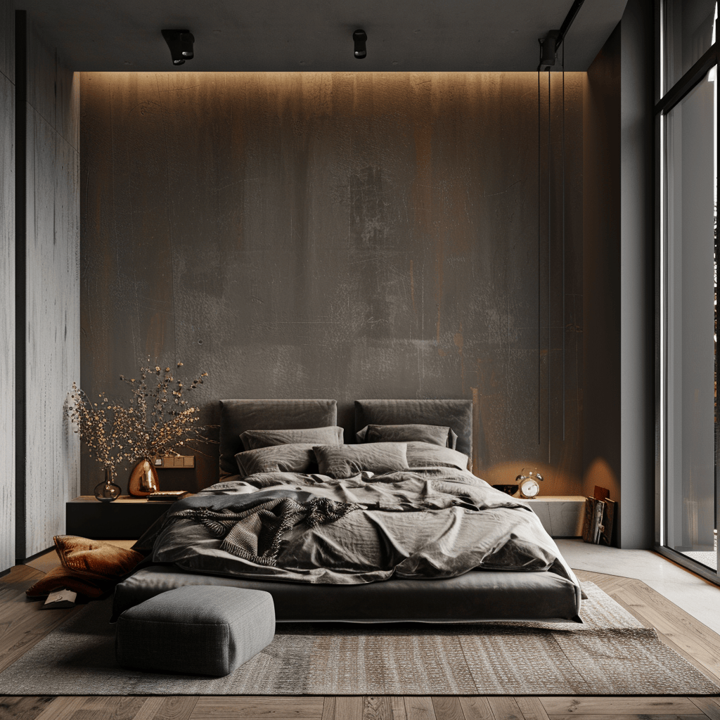 Modern bedroom showcasing the growing popularity of minimalist aesthetics functionality and sophistication