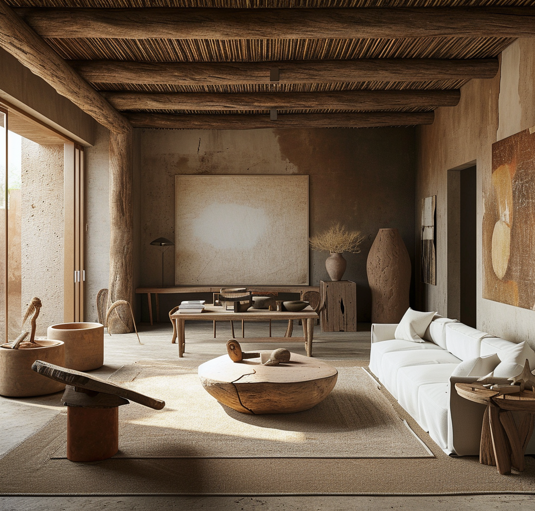 Modern boho living room ideas blending contemporary furniture and bohemian flair