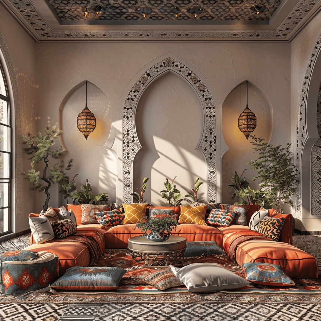 Moroccan cohesive color flow