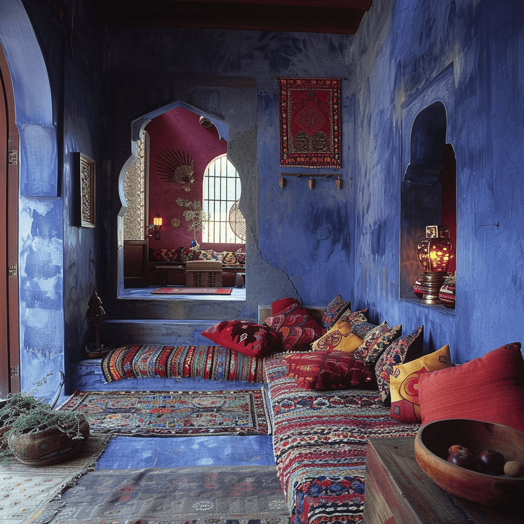 Moroccan cozy intimate tones