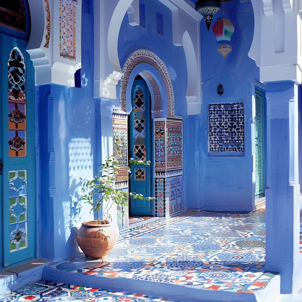Moroccan design books color