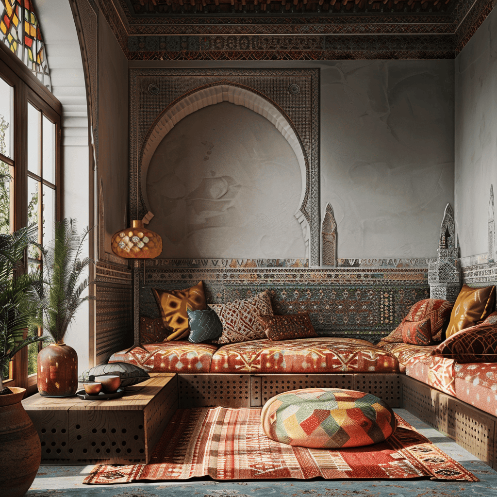 Moroccan intentional hues spaces