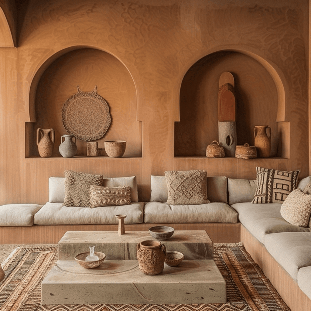 Moroccan inviting warm shades