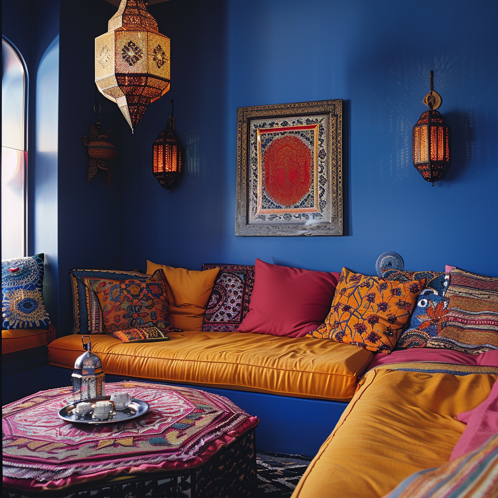 Moroccan mood enhancing hues