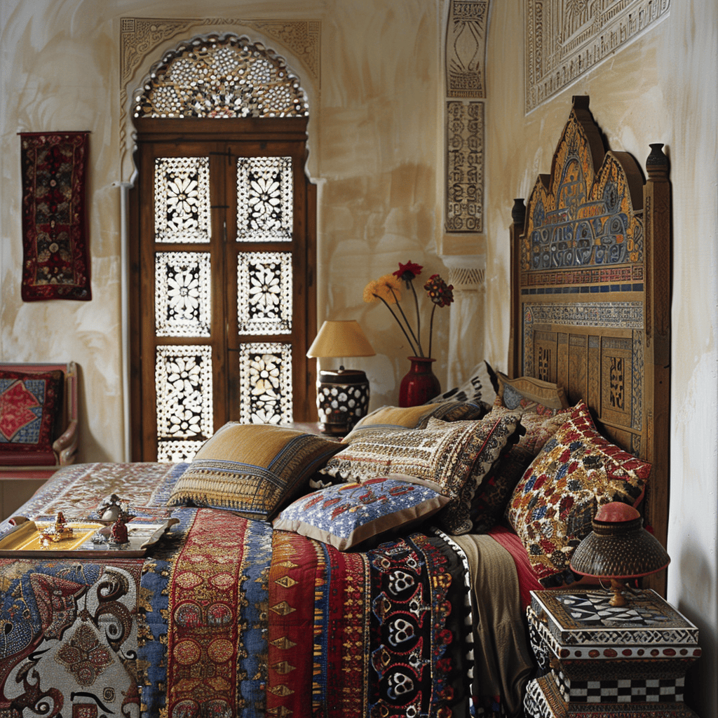 Moroccan rich layered design