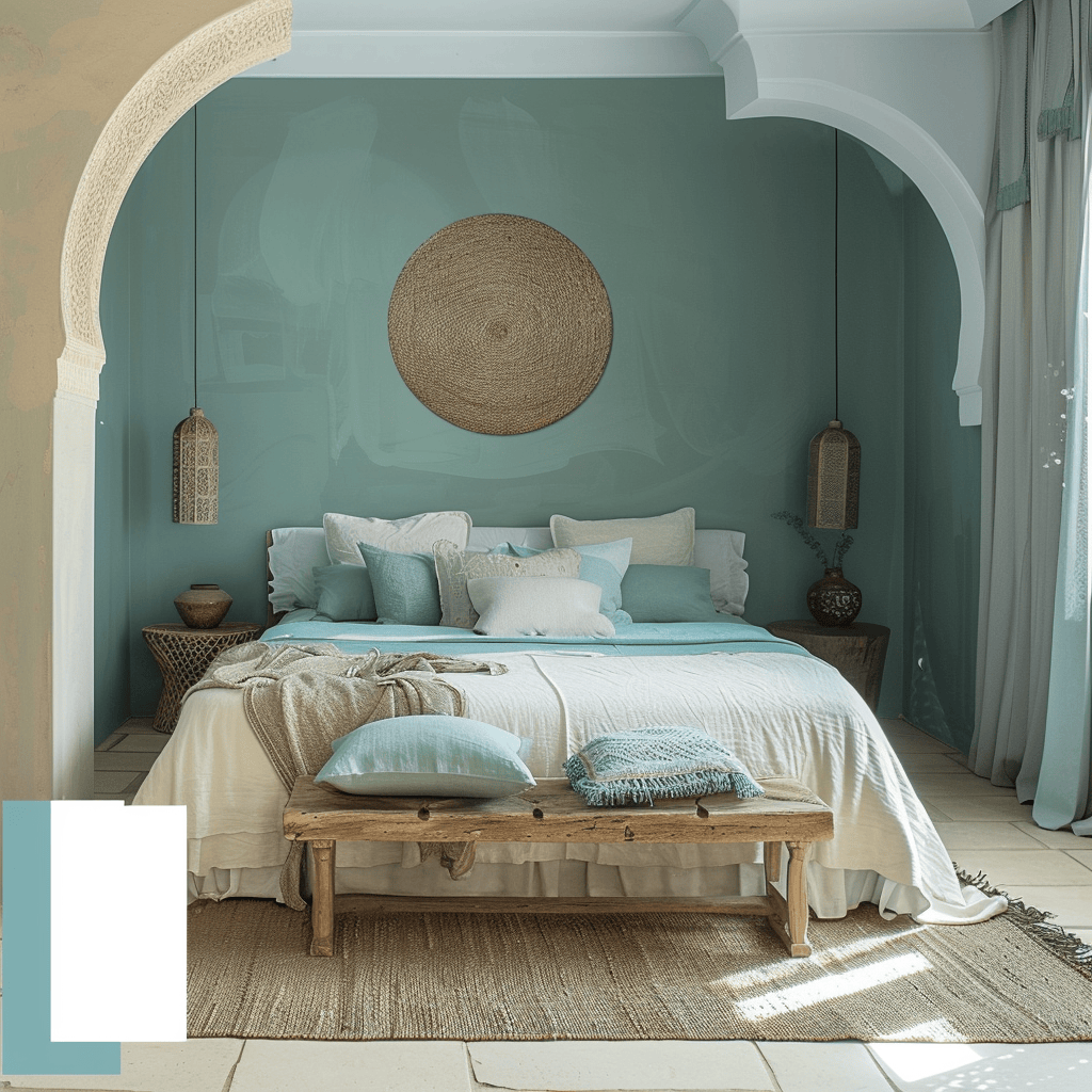 Peaceful moroccan space tones