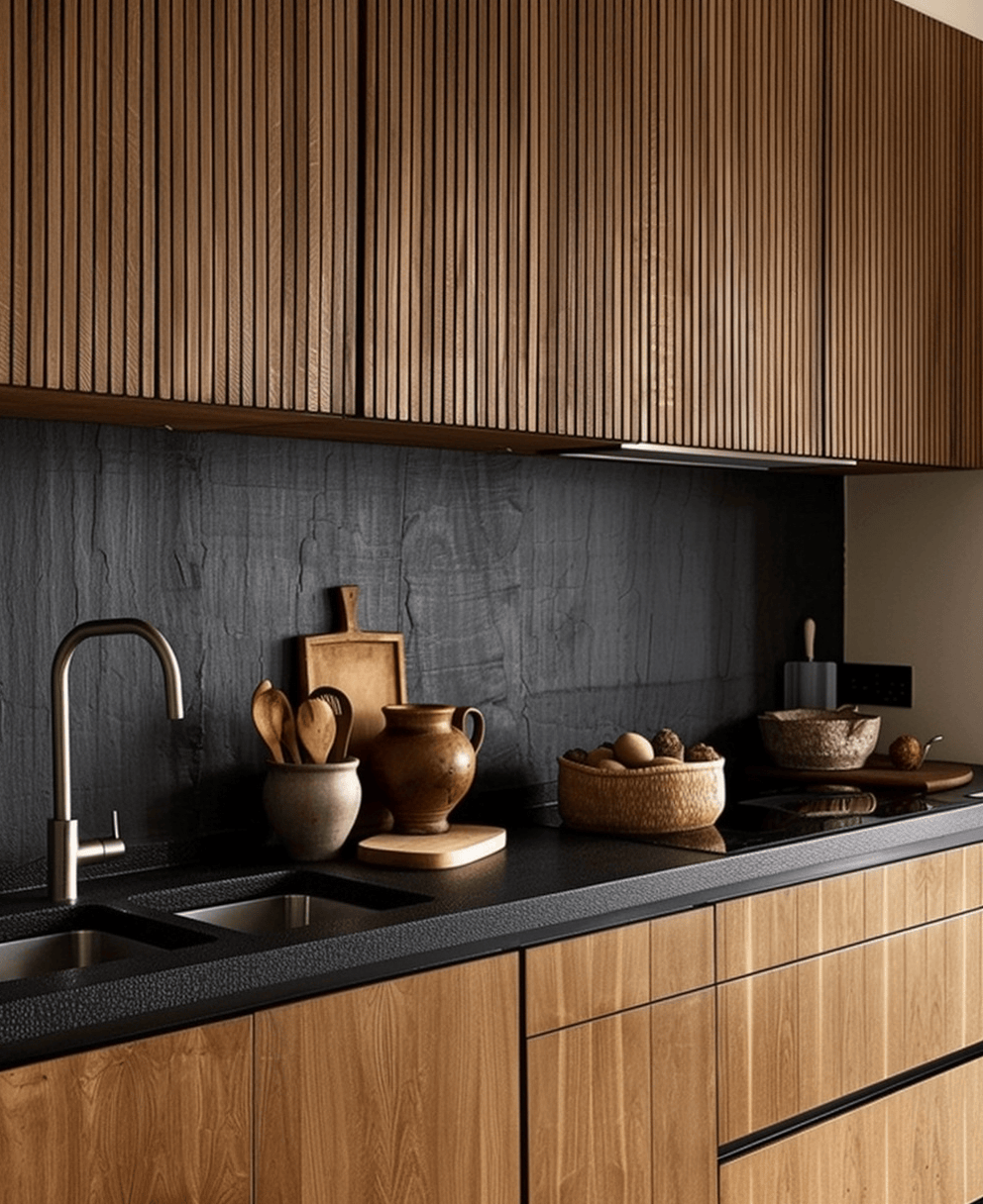 Perfect cultural blend in Japandi kitchen themes with Scandinavian and Japanese elements