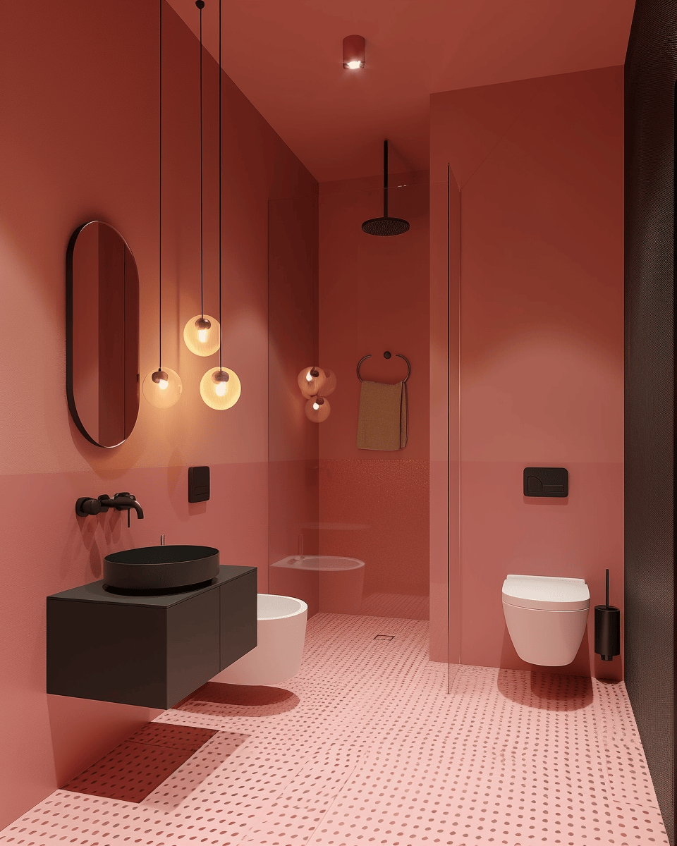 Recreating iconic era's charm with 70s bathroom design inspirations for a nostalgic space
