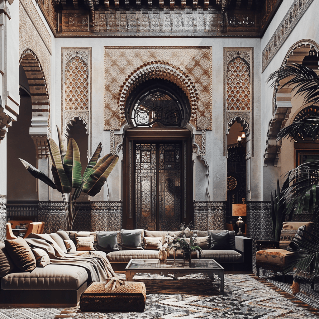 Rich moroccan textures patterns