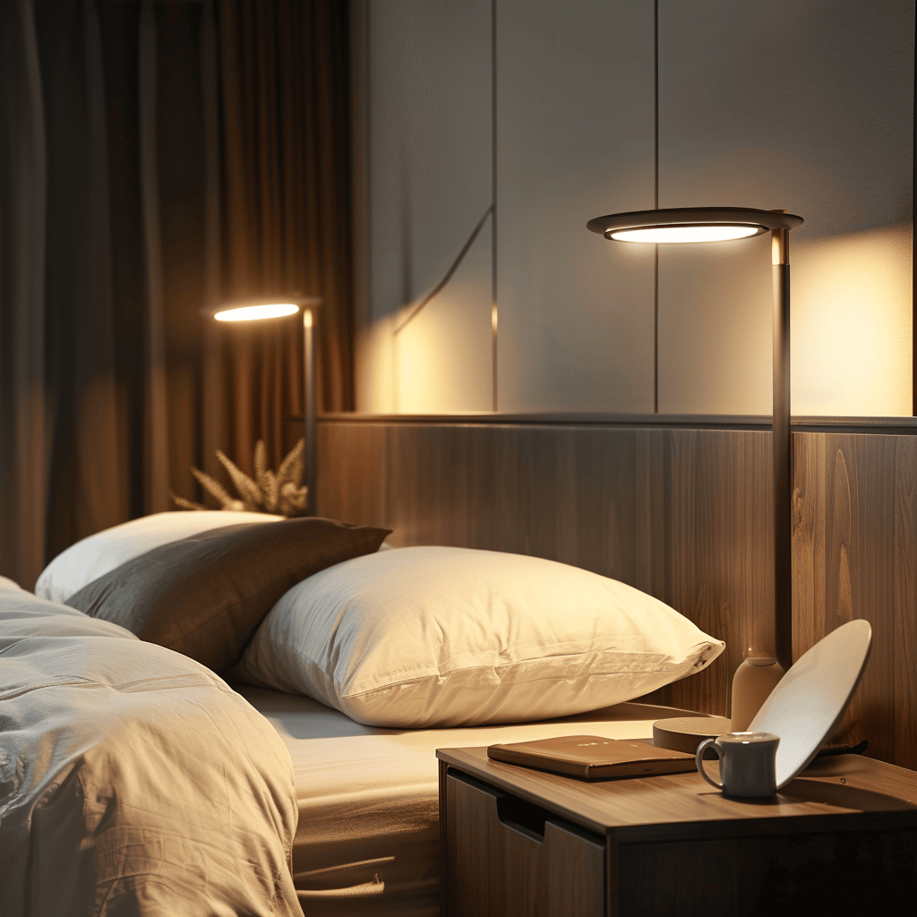 Stylish modern bedroom demonstrating the impact of well-designed task lighting on creating a functional and visually balanced space