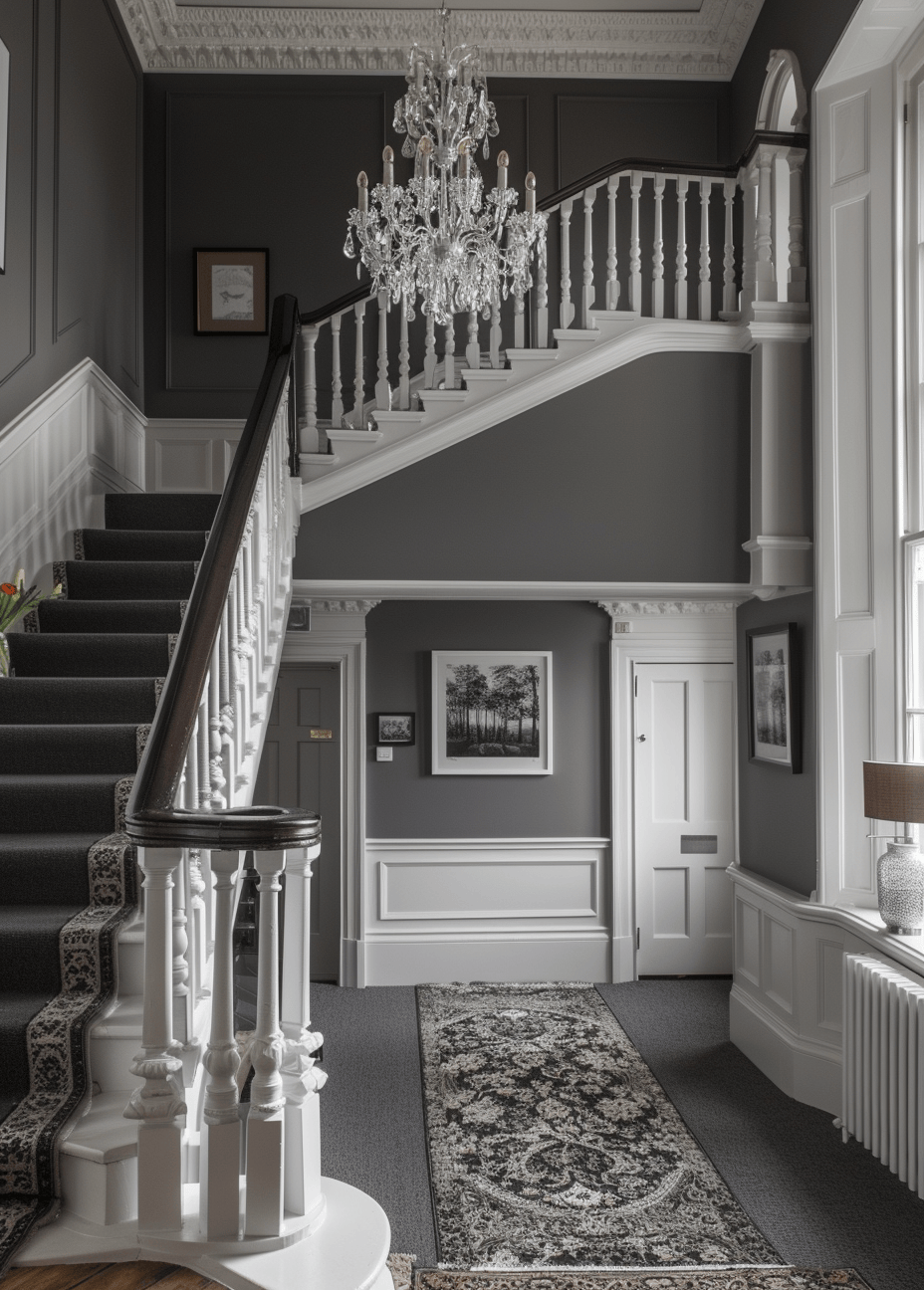 Timeless Victorian hallway tile ideas featuring historic patterns and craftsmanship