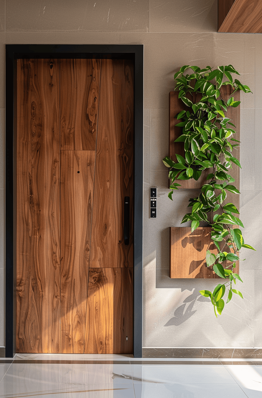 Transforming spaces with 70s hallway vision incorporating classic and modern touches