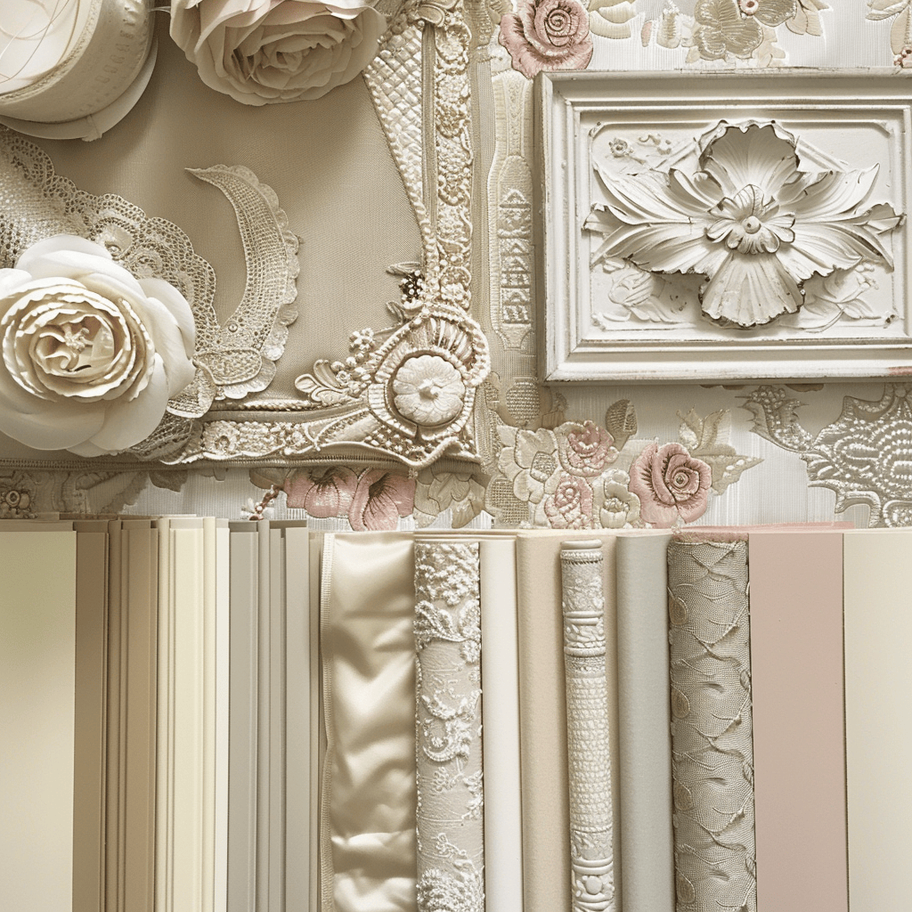 Victorian color guide displaying the serene and refined elegance of cream and ivory shades
