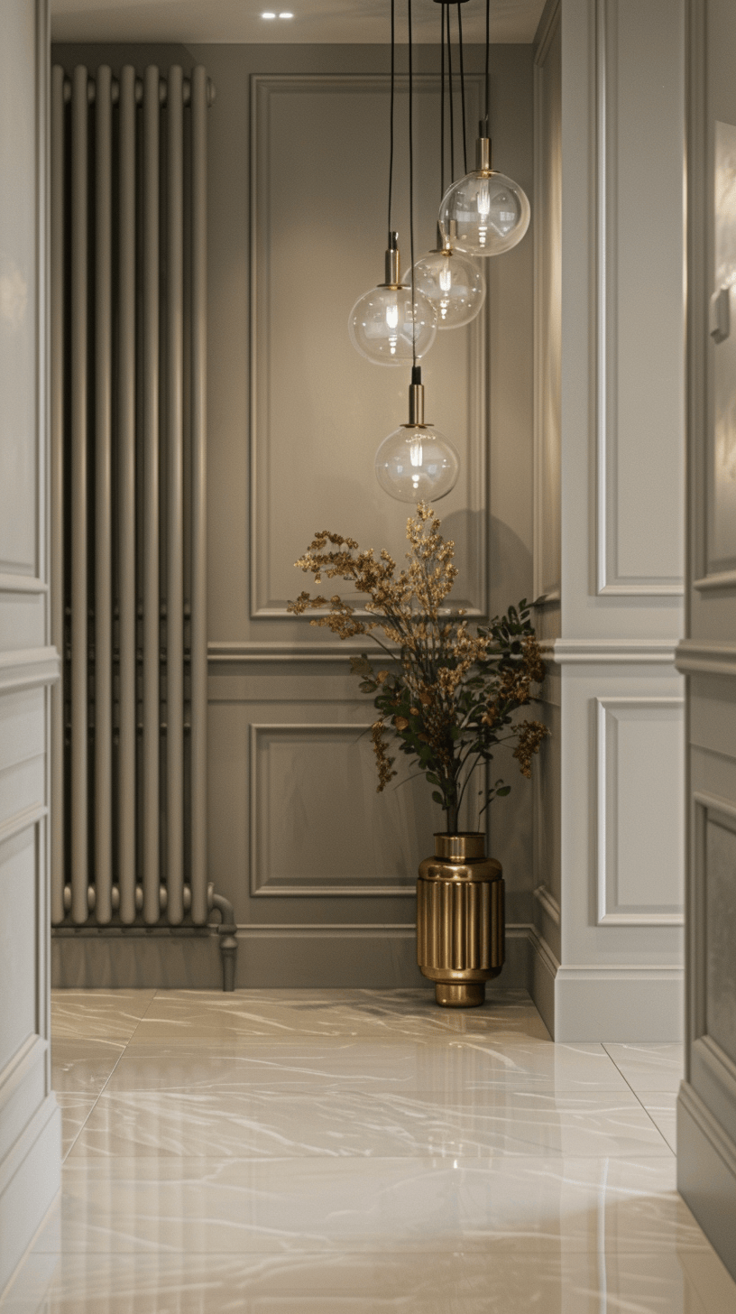 Victorian hallway color schemes inspired by the era's rich palette and elegance