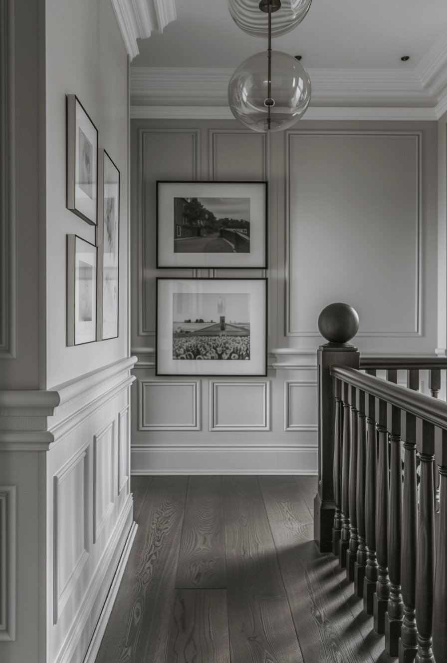 Victorian hallway table decor creating a welcoming entrance with period flair