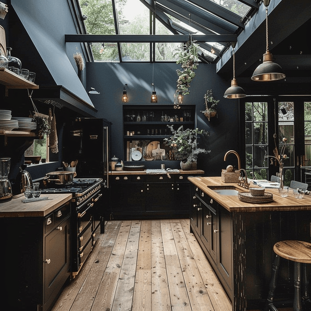 Victorian kitchen heritage preserved with modern living adaptations