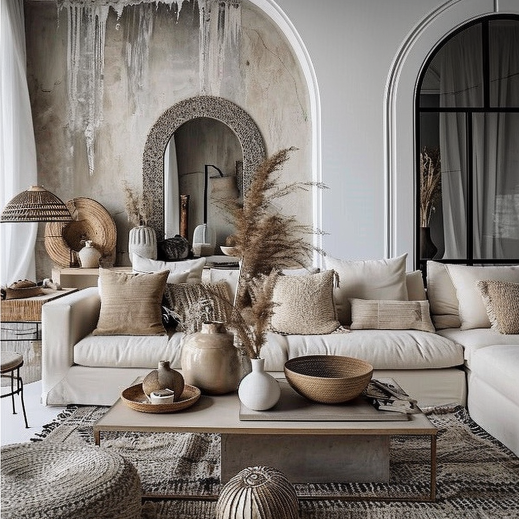19 Super Cozy Boho Living Room Ideas You'll LOVE – Her Blissful