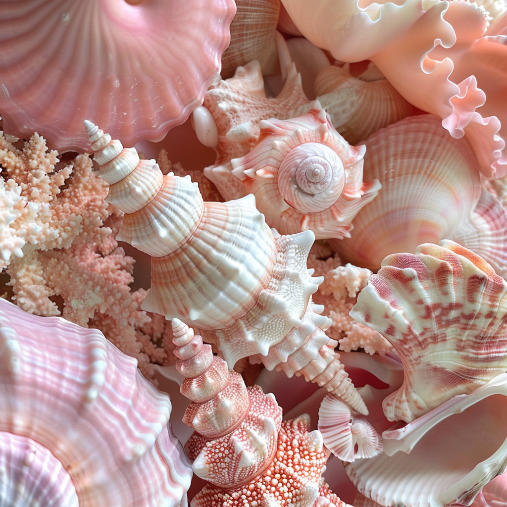 beach inspired pink to coral accents in coastal interiors