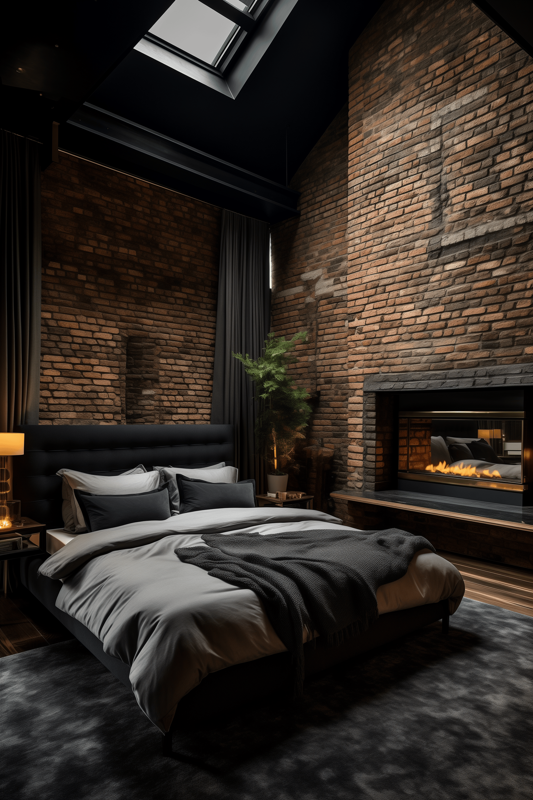 dark bedroom aesthetic decor design ideas luxury cozy colors